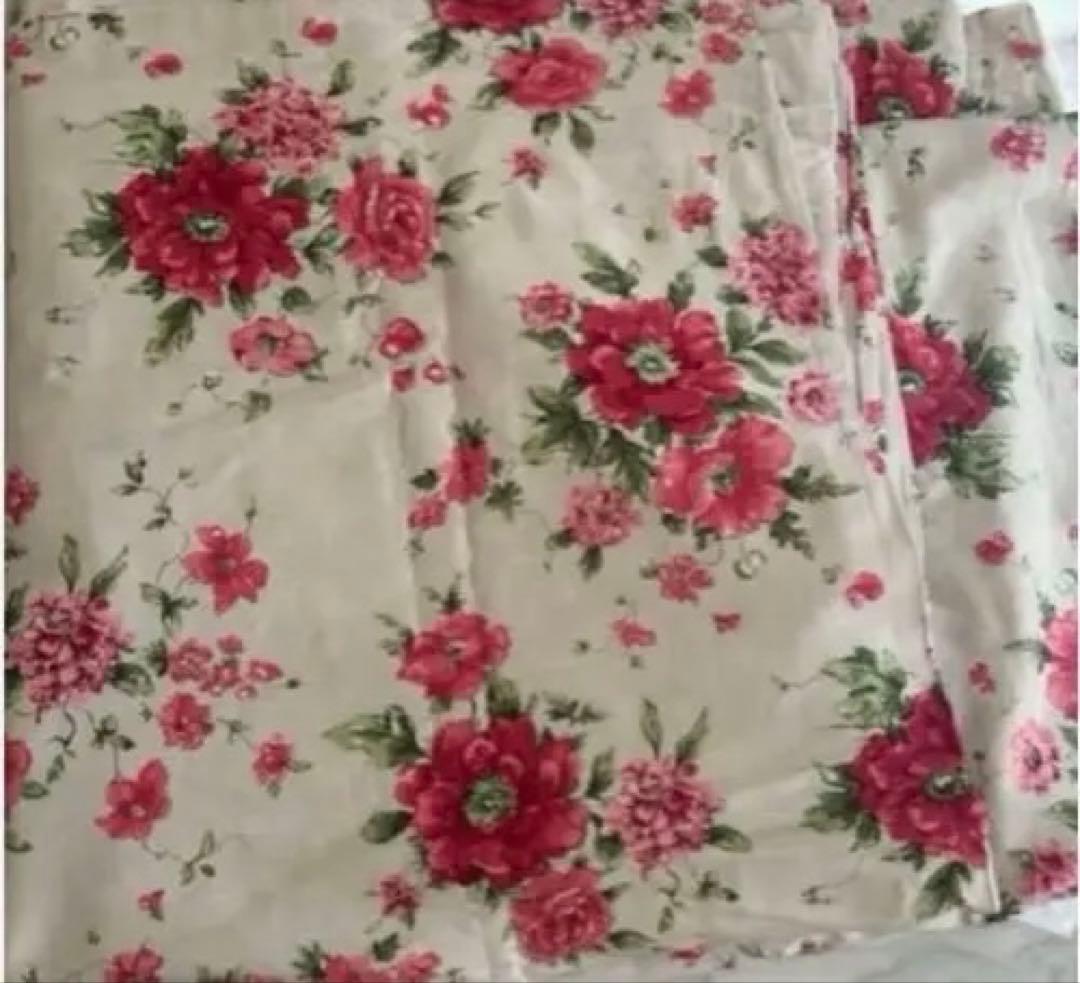 ローラアシュレイ✿デュペカバー&ピロケース　ミルナー２点