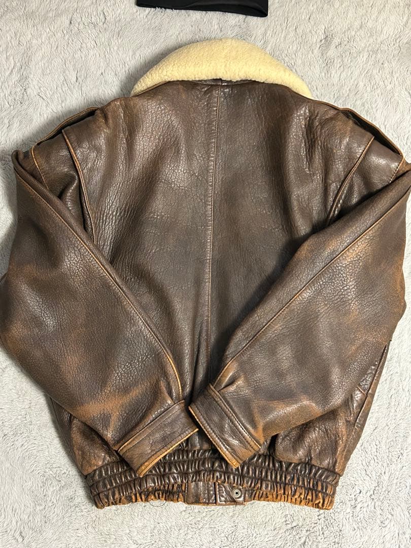 【Vintage】ヴィンテージ G1 A2 レザー フライト ジャケット 40