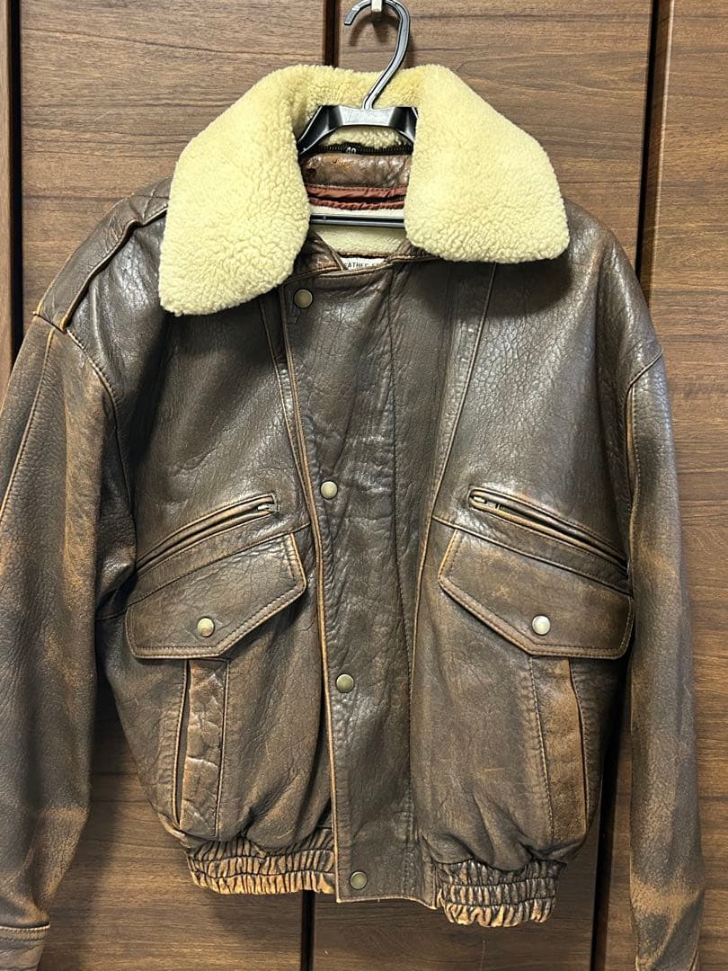 【Vintage】ヴィンテージ G1 A2 レザー フライト ジャケット 40