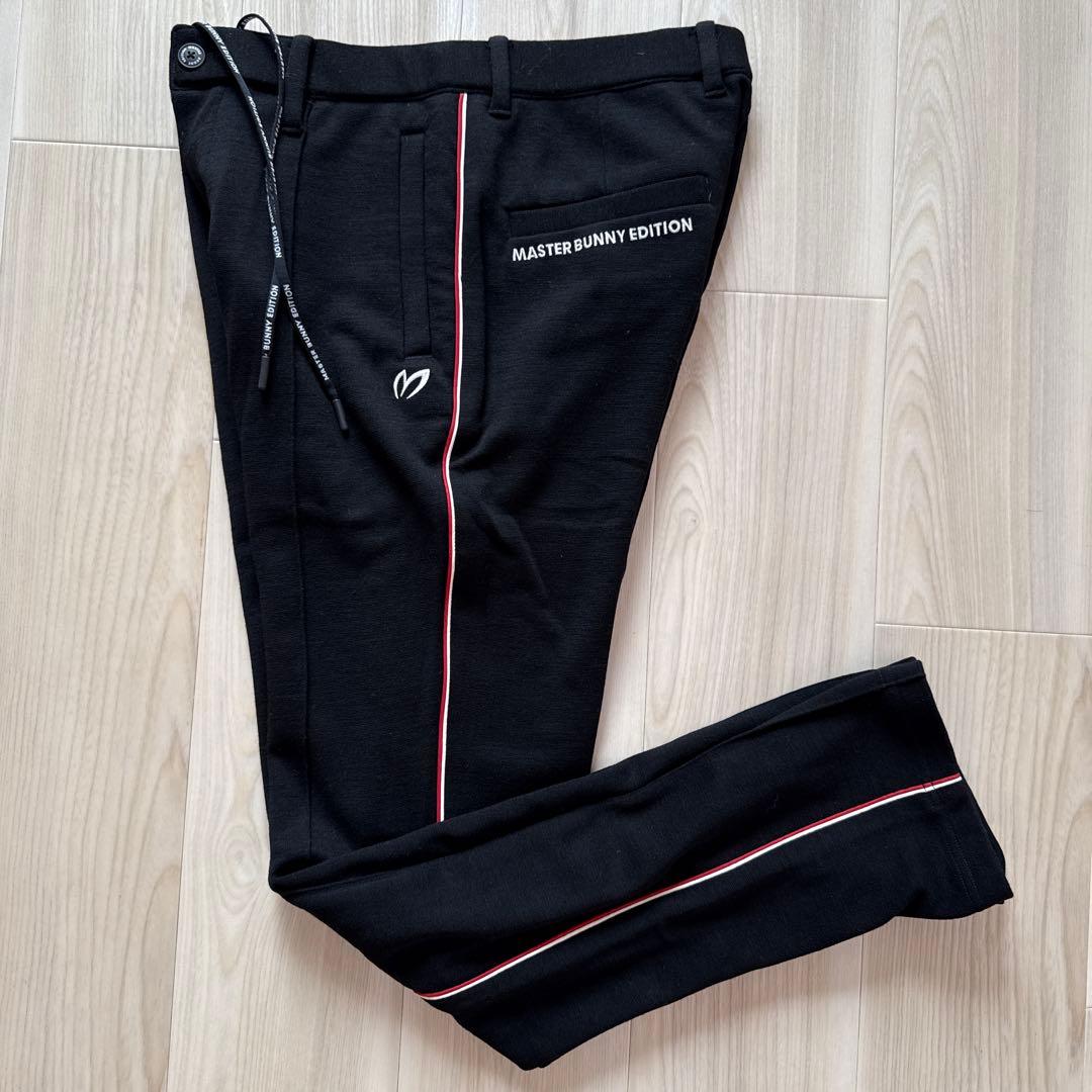 現行モデル　極美品　マスターバニー　パンツ　黒　M〜L相当　ウール100%　4