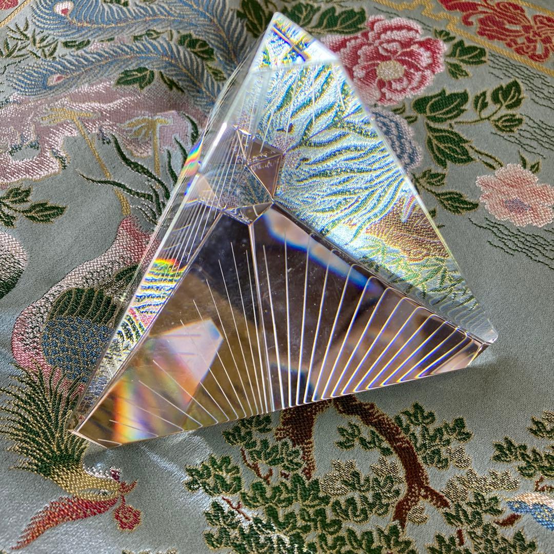 STEUABEN ピラミッド　クリスタル　スチューベン　1990年代　希少