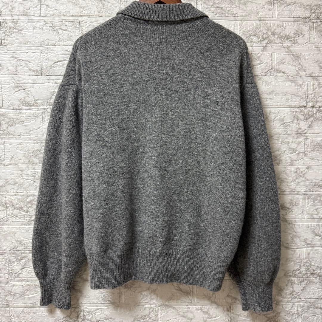 ADAM ET ROPÉ ポロシャツニットプルオーバーグレー F