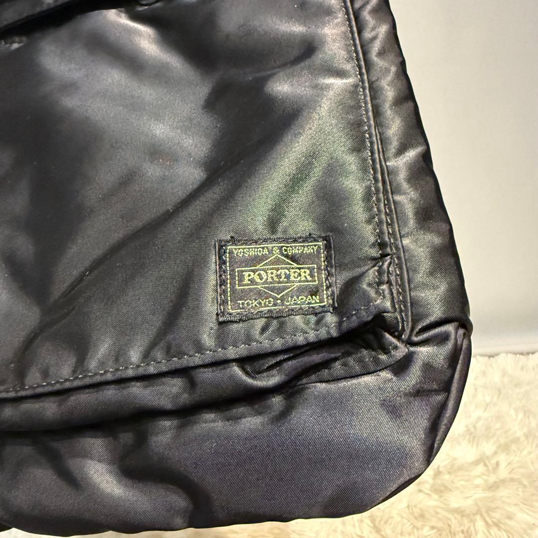 【極美品】ポーター タンカー ブリーフケース トートバッグ ビジネス ブラック