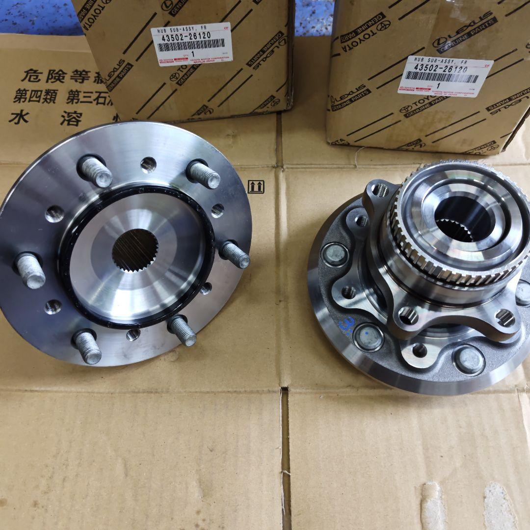 ハイエース4wd用ハブ&ベアリング2個