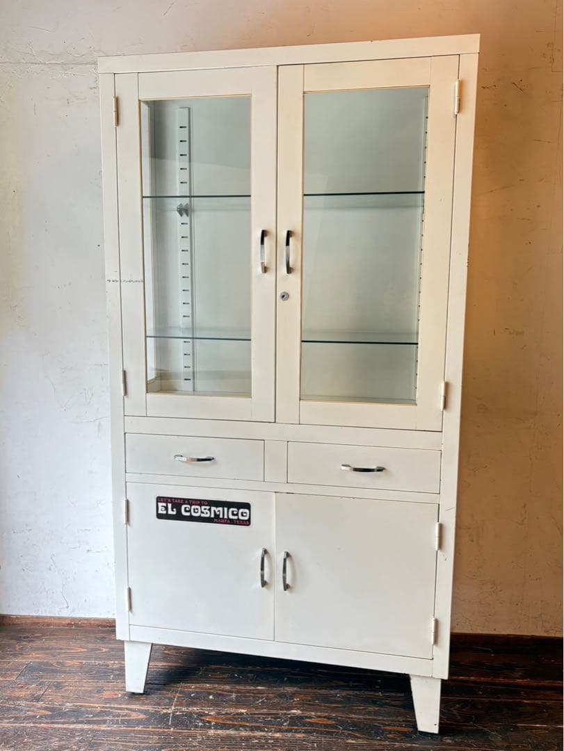 ケビント 飾り棚 キャビネット アンティーク ビンテージ インテリア 昭和レトロ