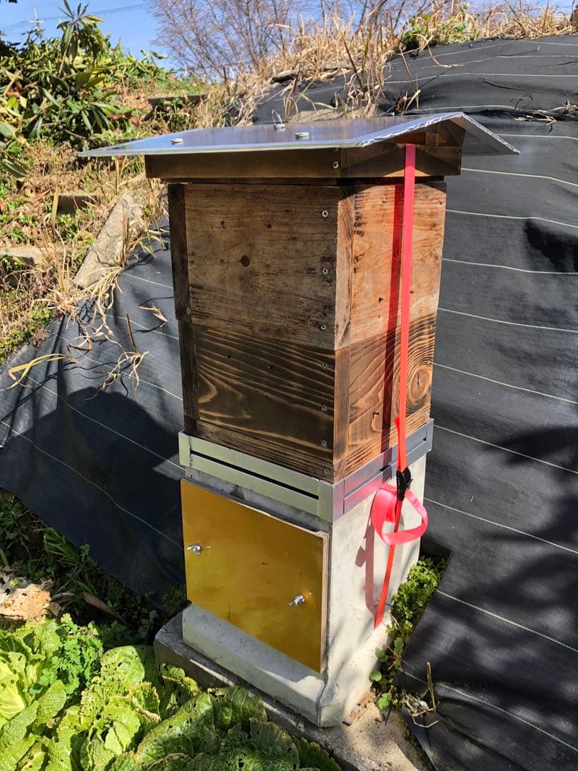 日本蜜蜂 重箱用 鉄製巣門29cm用