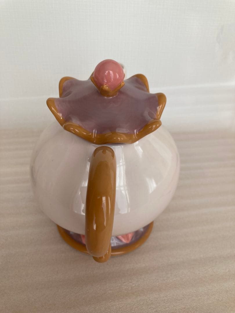 美女と野獣 10周年 ティーセット 陶器フィギュアリン 5点セット（箱付き）