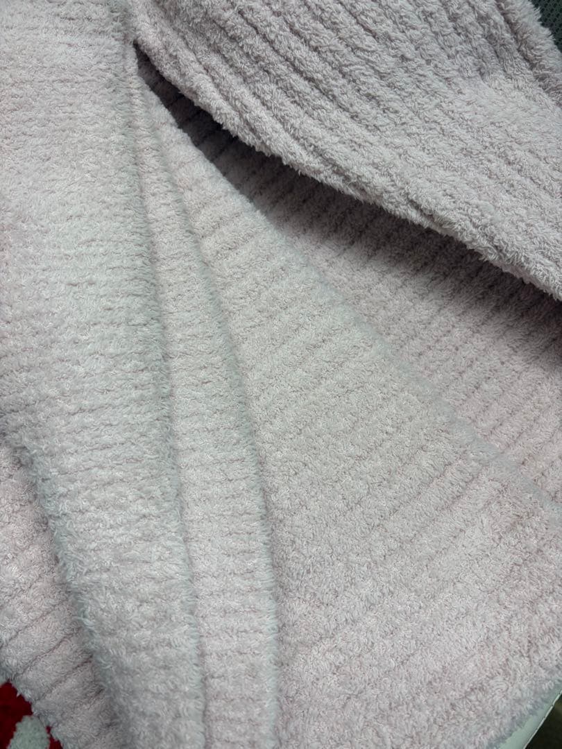 ジェラピケ　スヌーピーコラボ　ルームウェアベビモコジャガードワンピース ピンク