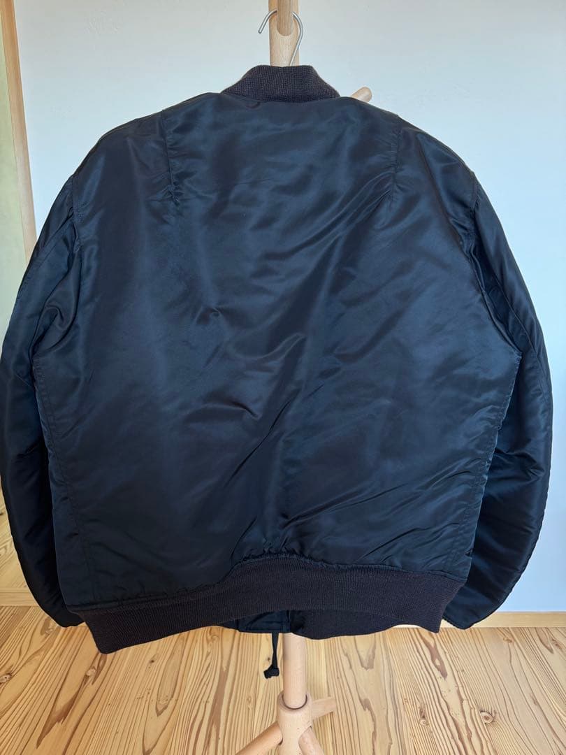 バズリクソンズ　MA-1 ブラックジャケット L