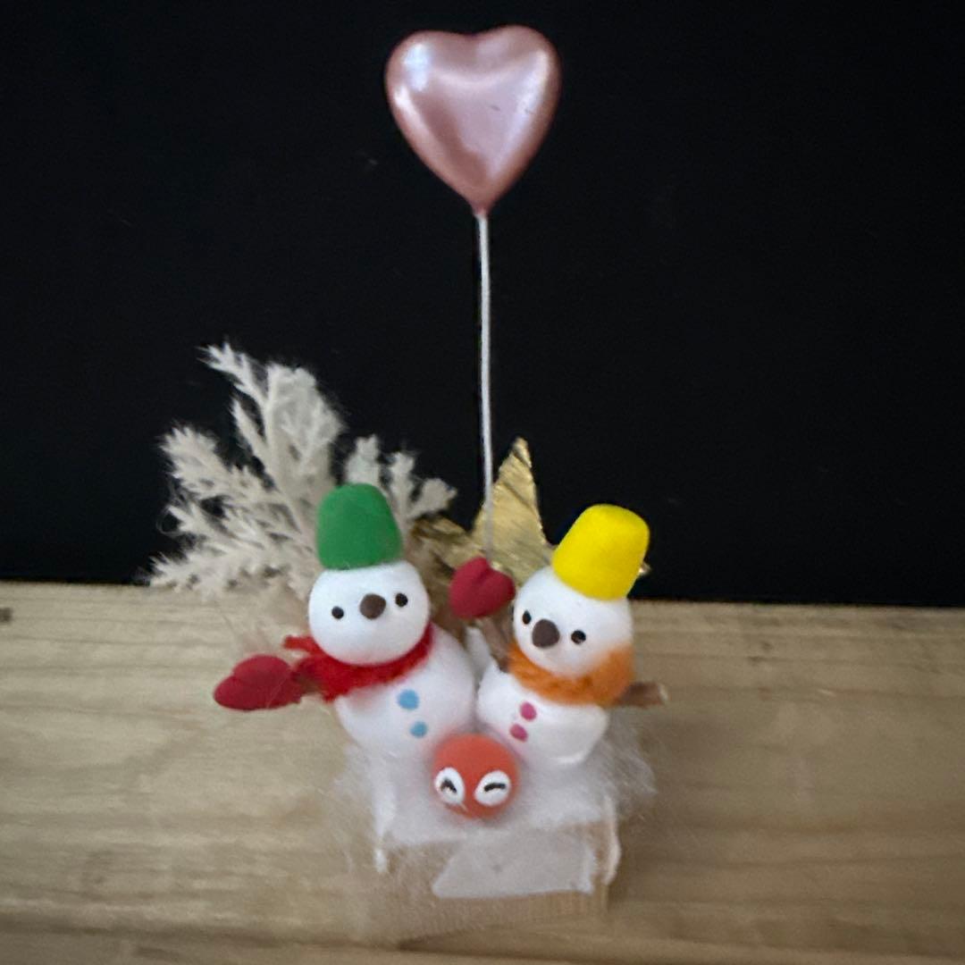 どんぐりアートWhite Xmas今年もサンタがやってくる＆お取り置き♡