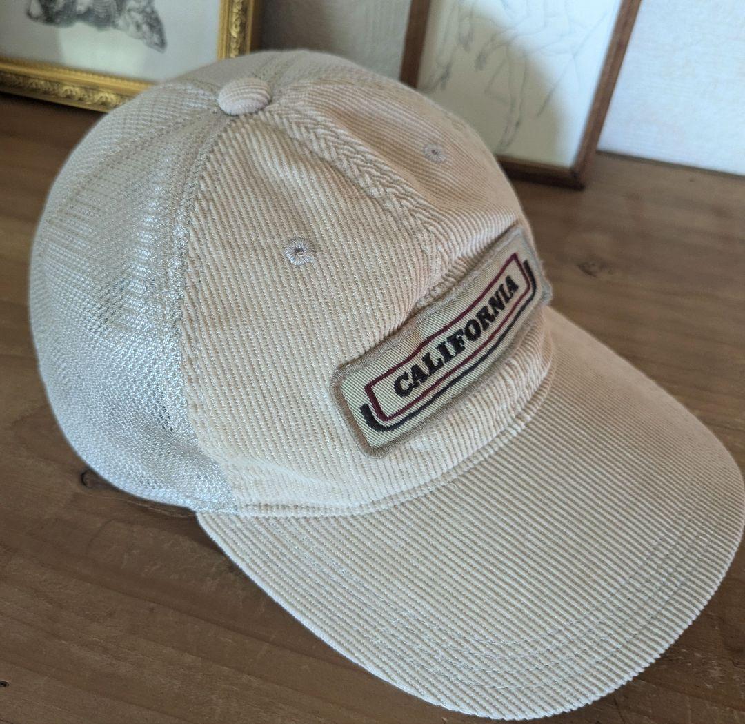 展示のみ美品 STAMMBAUM CORDURY キャプ　ナチュラル