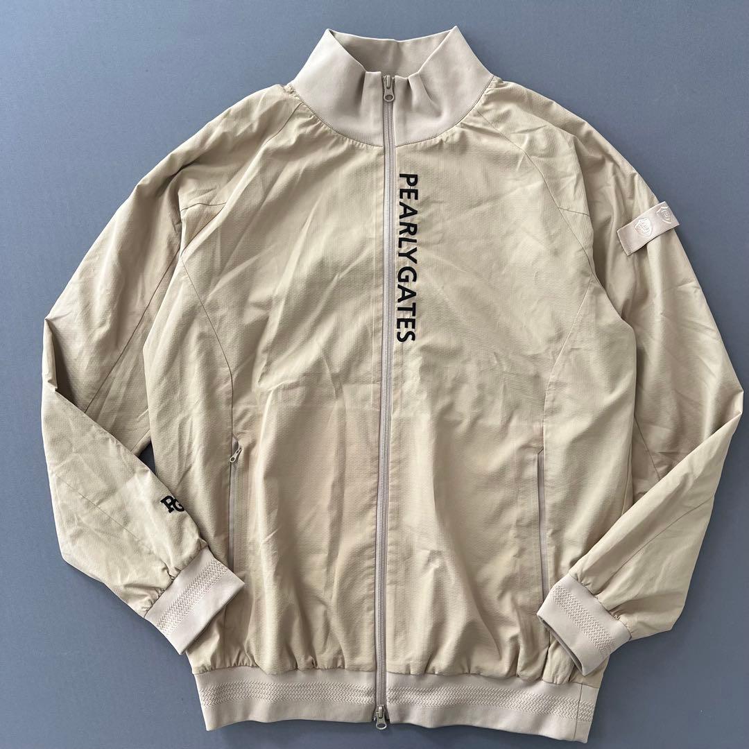 PEARLY GATES パーリーゲイツ　ヒョウ柄　ナイロンジャケット メンズ