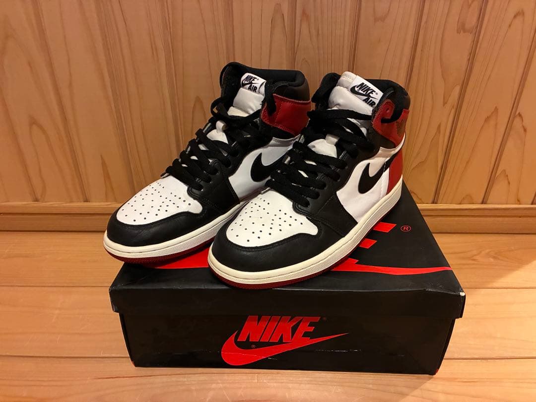 エアジョーダン 1レトロハイOG　2016ブラックトゥ