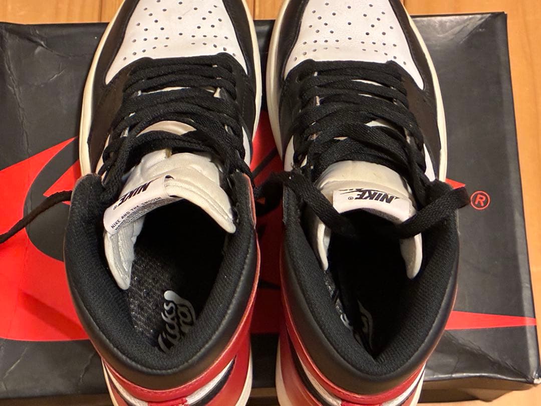 エアジョーダン 1レトロハイOG　2016ブラックトゥ