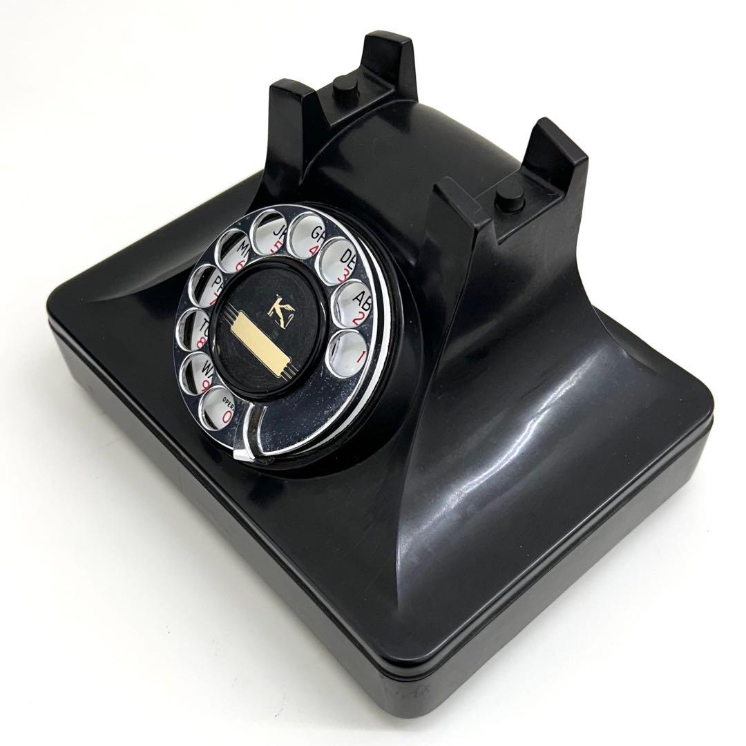 【希少レア】1940年代 アメリカ ケロッグ社製 ヴィンテージ品 黒電話 貴重品