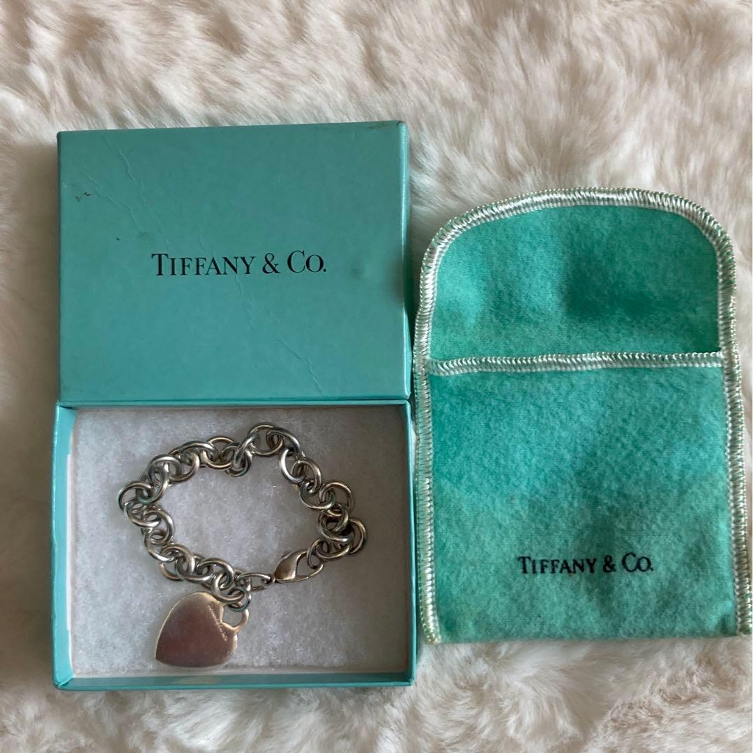 ティファニー　ブレスレット　ハートタグ　シルバー925