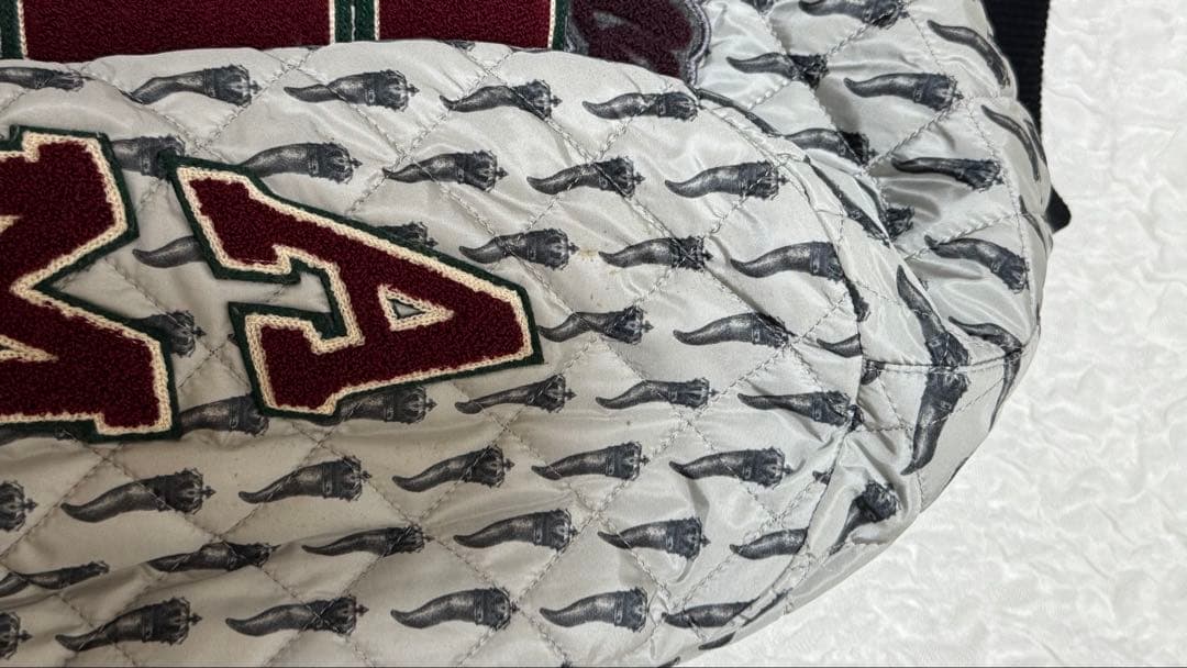 DOLCE&GABBANA キルティングブルゾン ワッペン 48