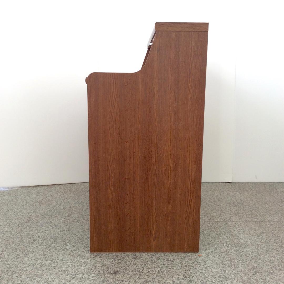 小島工芸 ライティングデスク オーク材 ミドルデスク