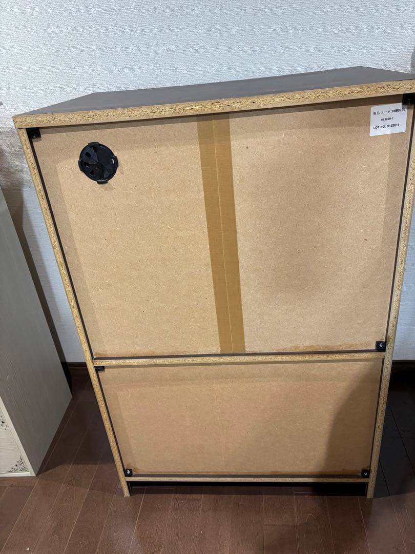 【幅60cm】レンジ台 食器棚 キッチンカウンター ニトリ ダークブラウン