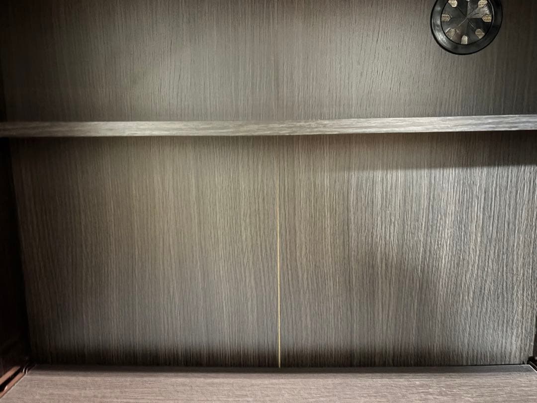 【幅60cm】レンジ台 食器棚 キッチンカウンター ニトリ ダークブラウン