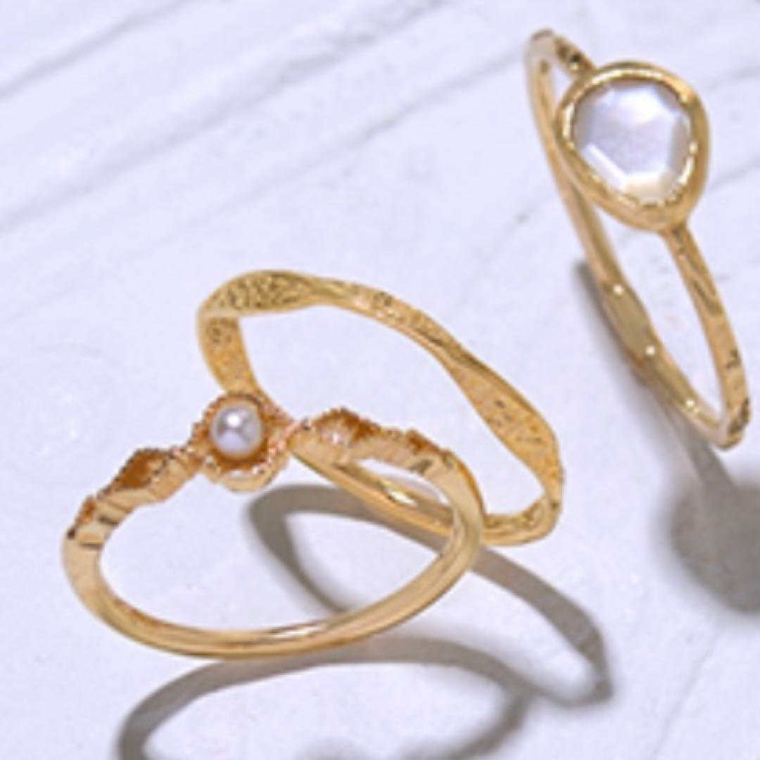 agete　アガット K18　ピンキーリング　10153111022