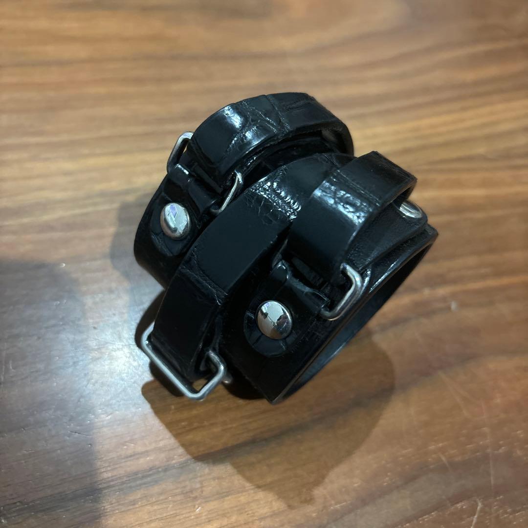 UNDERCOVER アンダーカバー ジョニーロットン クロコ ブレスレット