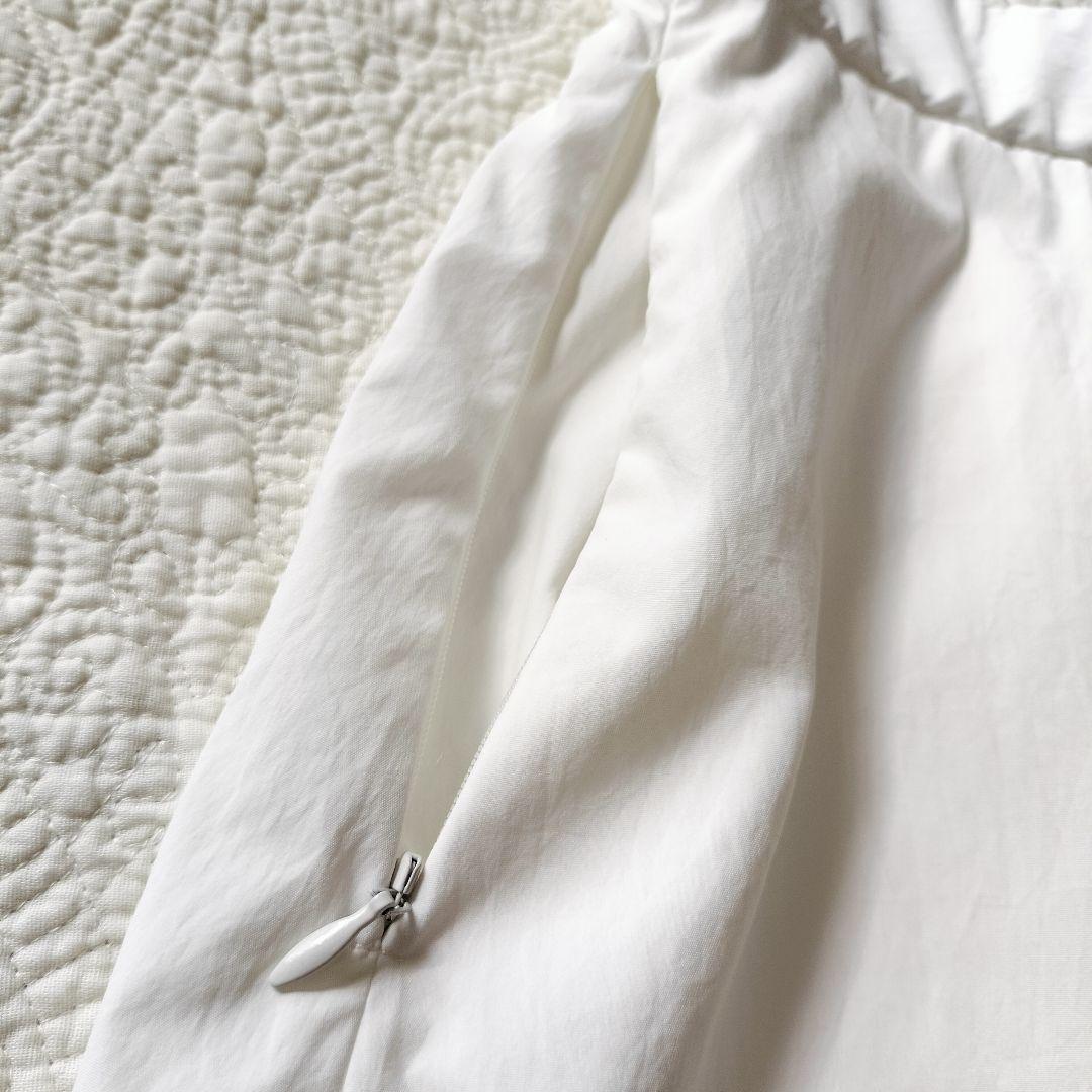 【新品】 UN3D. アンスリード レイヤーパーツスカート 白 ホワイト 36