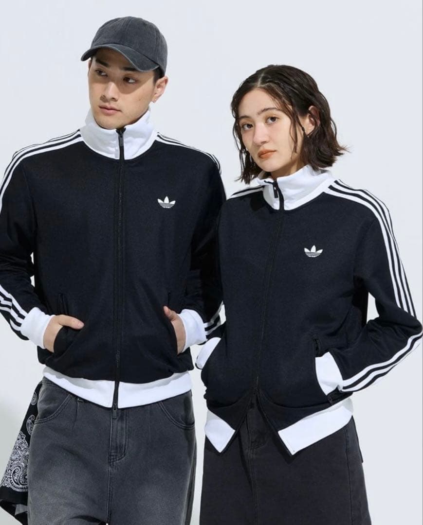 adidas ベッケンバウアー トラックジャケット Mサイズ ブラック