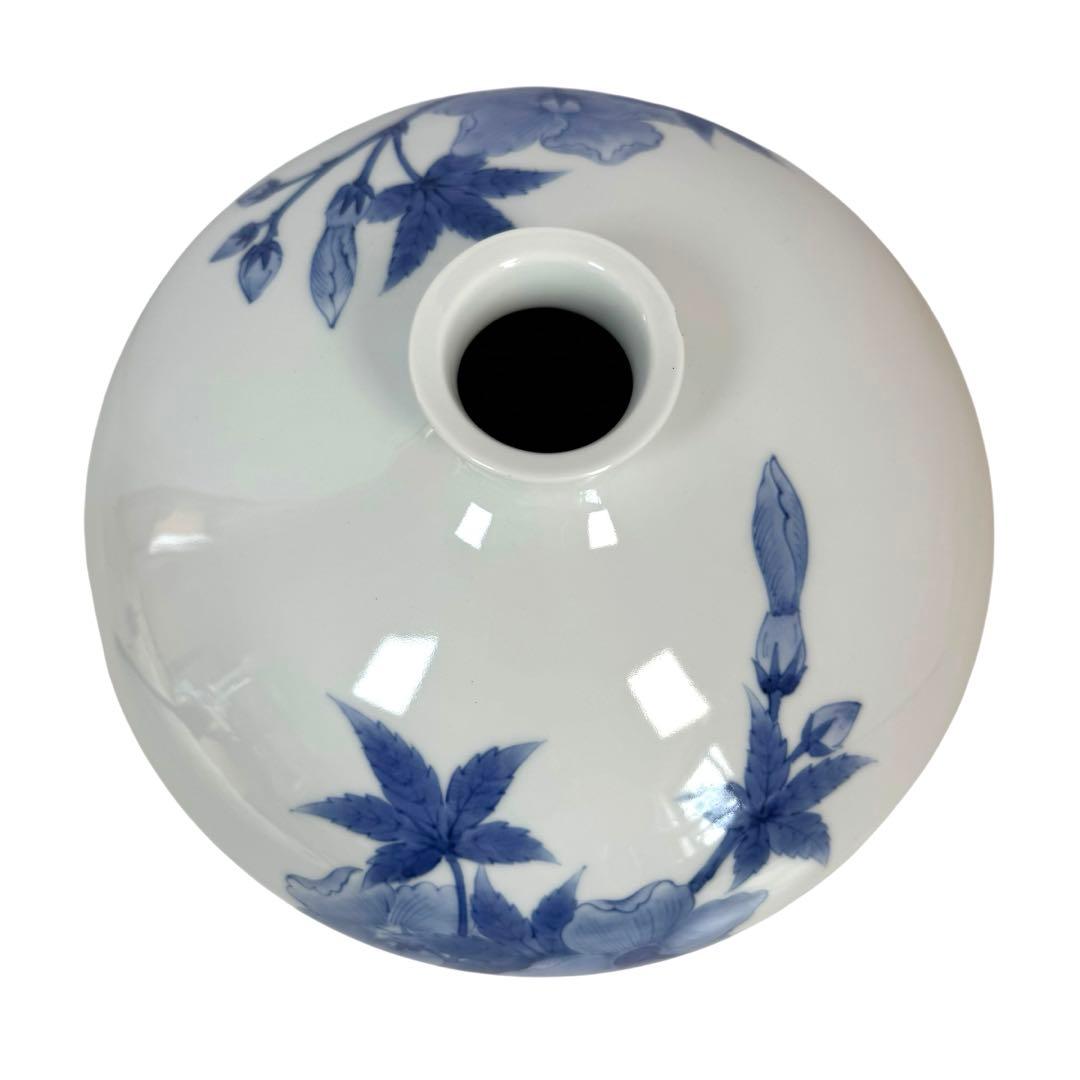 井上萬二　壺　有田焼　人間国宝