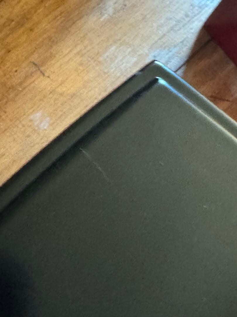 漆器製 赤色 3段重箱 四角形