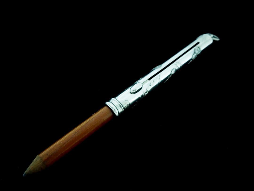 フランス　シルバーペンシル&ポケットナイフ　Eugene Lefebvre　純銀