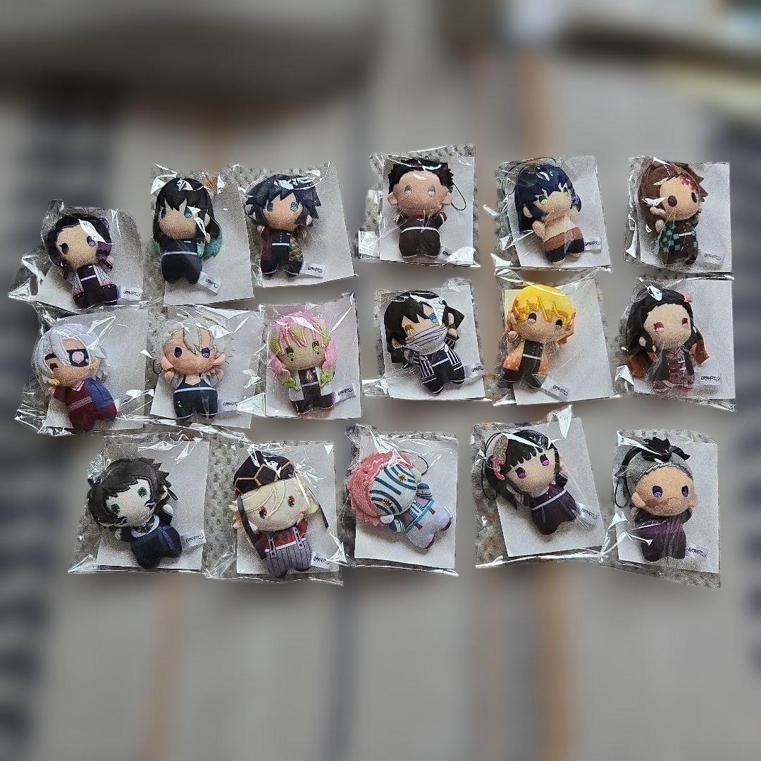 鬼滅の刃 ぬいぐるみ・マスコット 17個セット