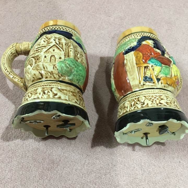 【未使用美品】2個セット コップ＆オルゴール