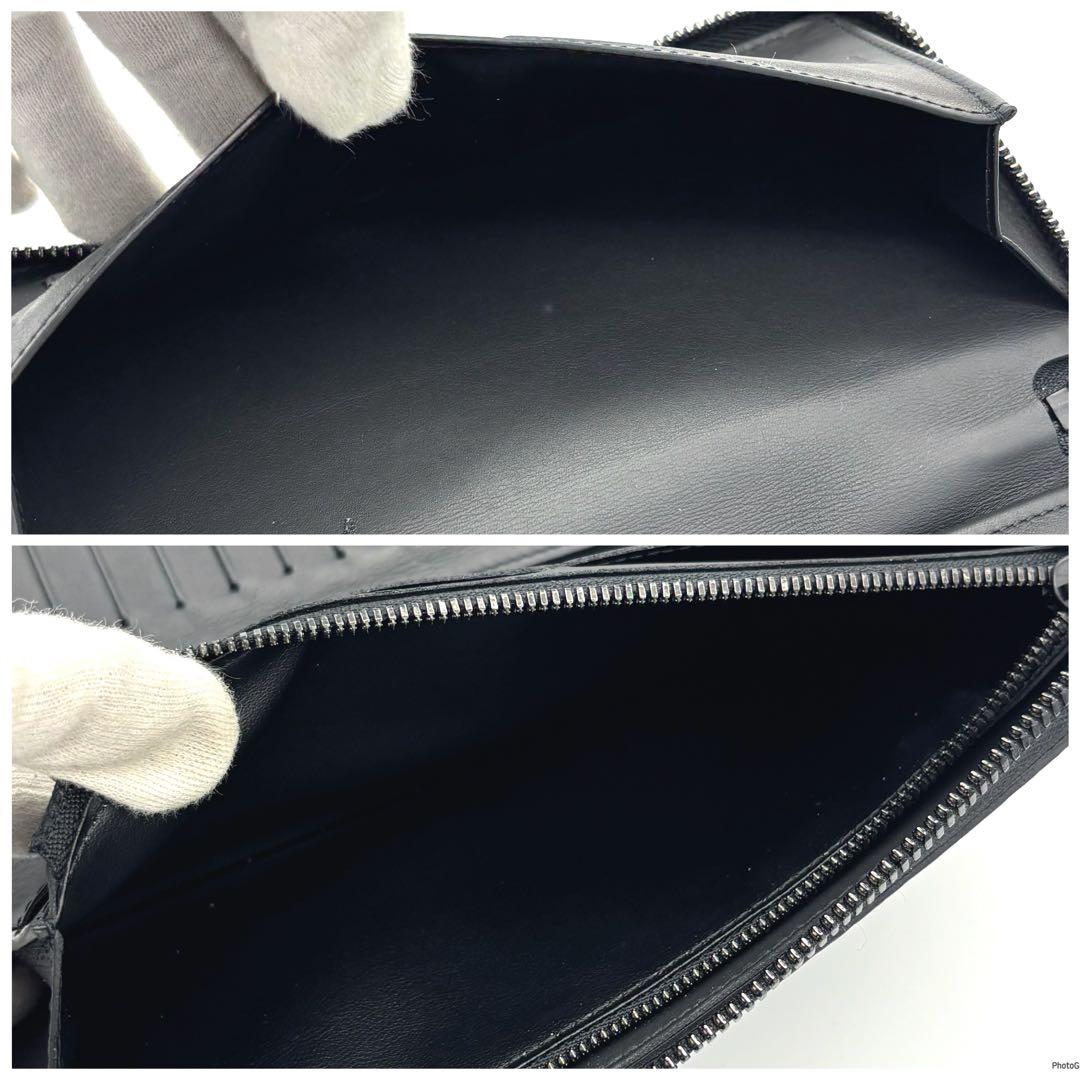【新型IC】ルイヴィトン トリヨン ヴェルティカル 長財布 ブラック 箱付き 黒