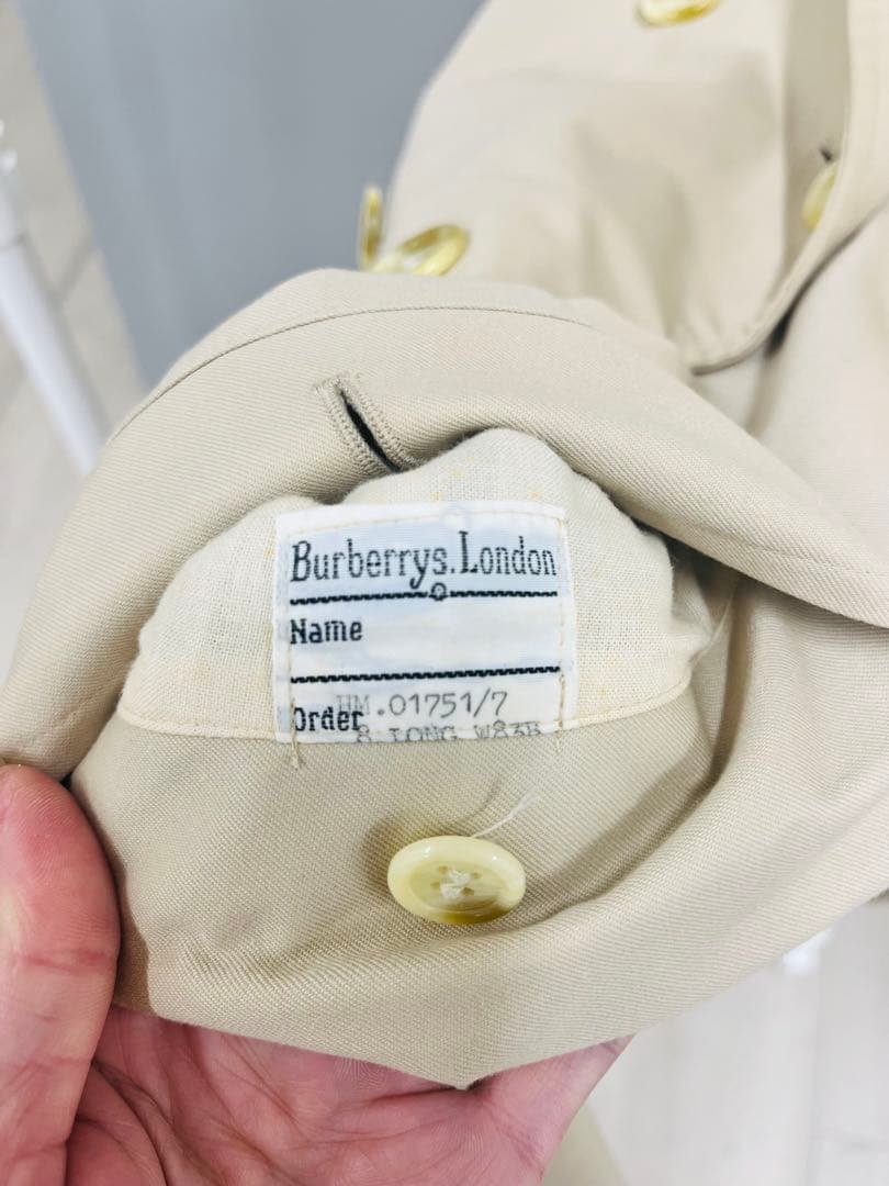 Burberry旧ロゴトレンチコート バーバリー ヴィンテージ