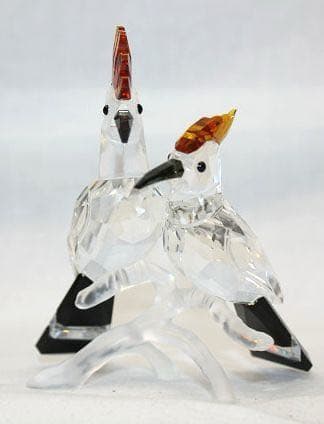 スワロフスキー　ヤツガシラ　鳥