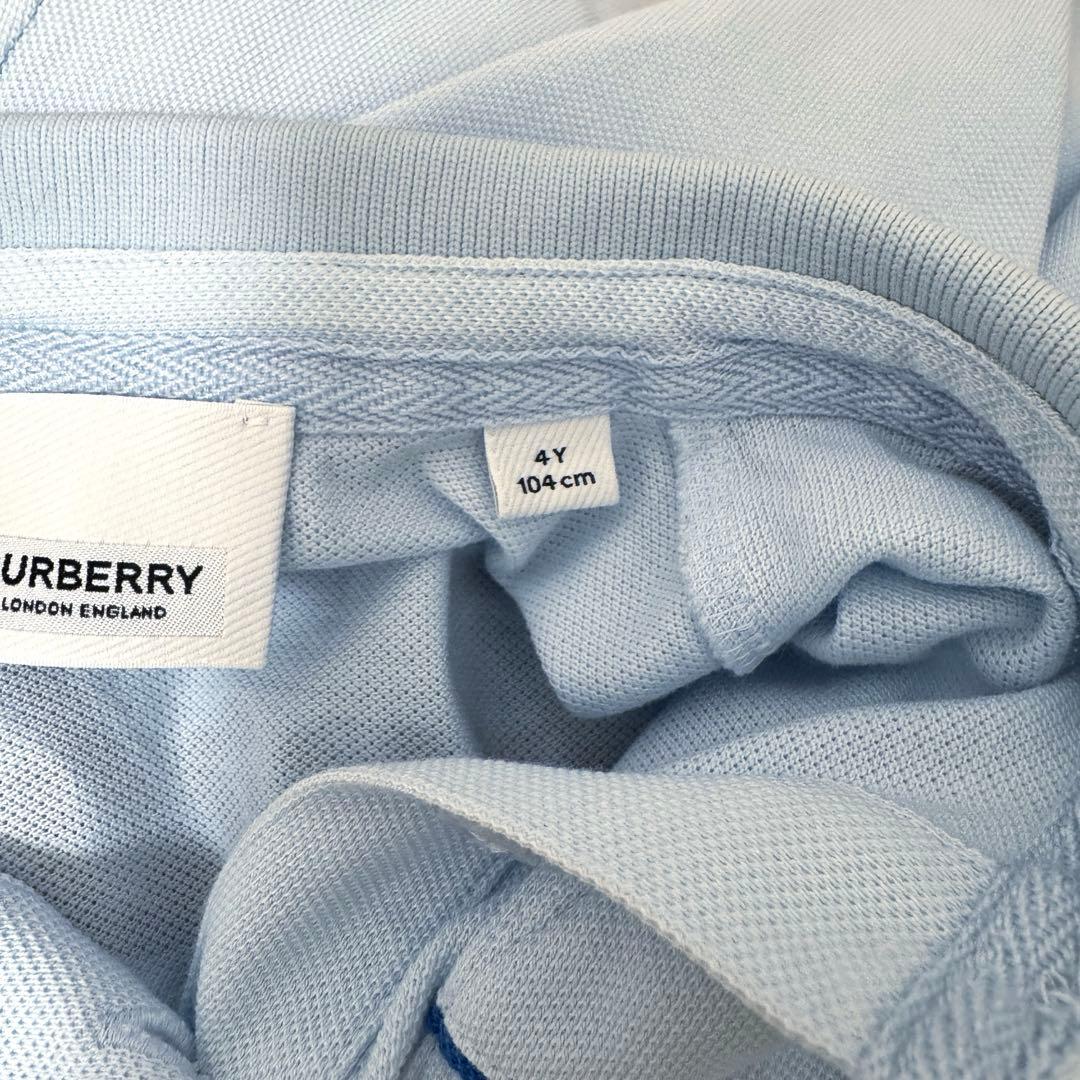Burberry バーバリー ロゴ ポロ ワンピース 半袖