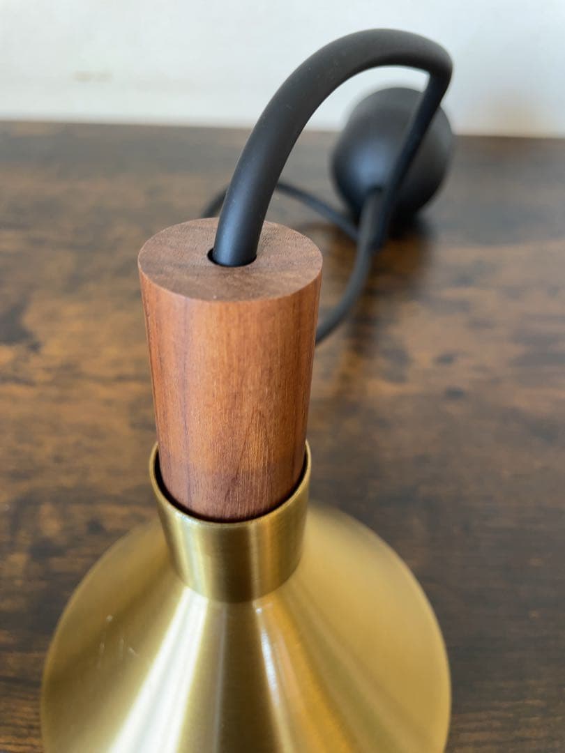 美品　Epoca エポカ LED ペンダントランプ ペンダントライト　ゴールド