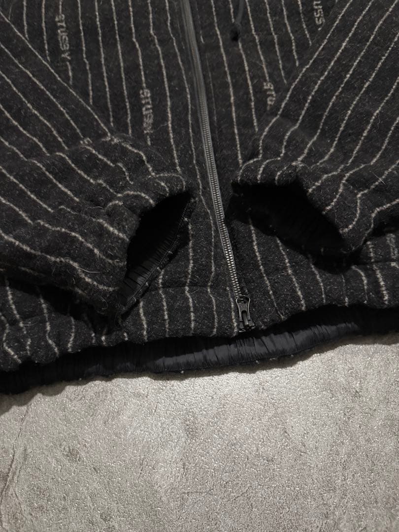Stussy x Nike Striped Wool Jacket Sサイズ