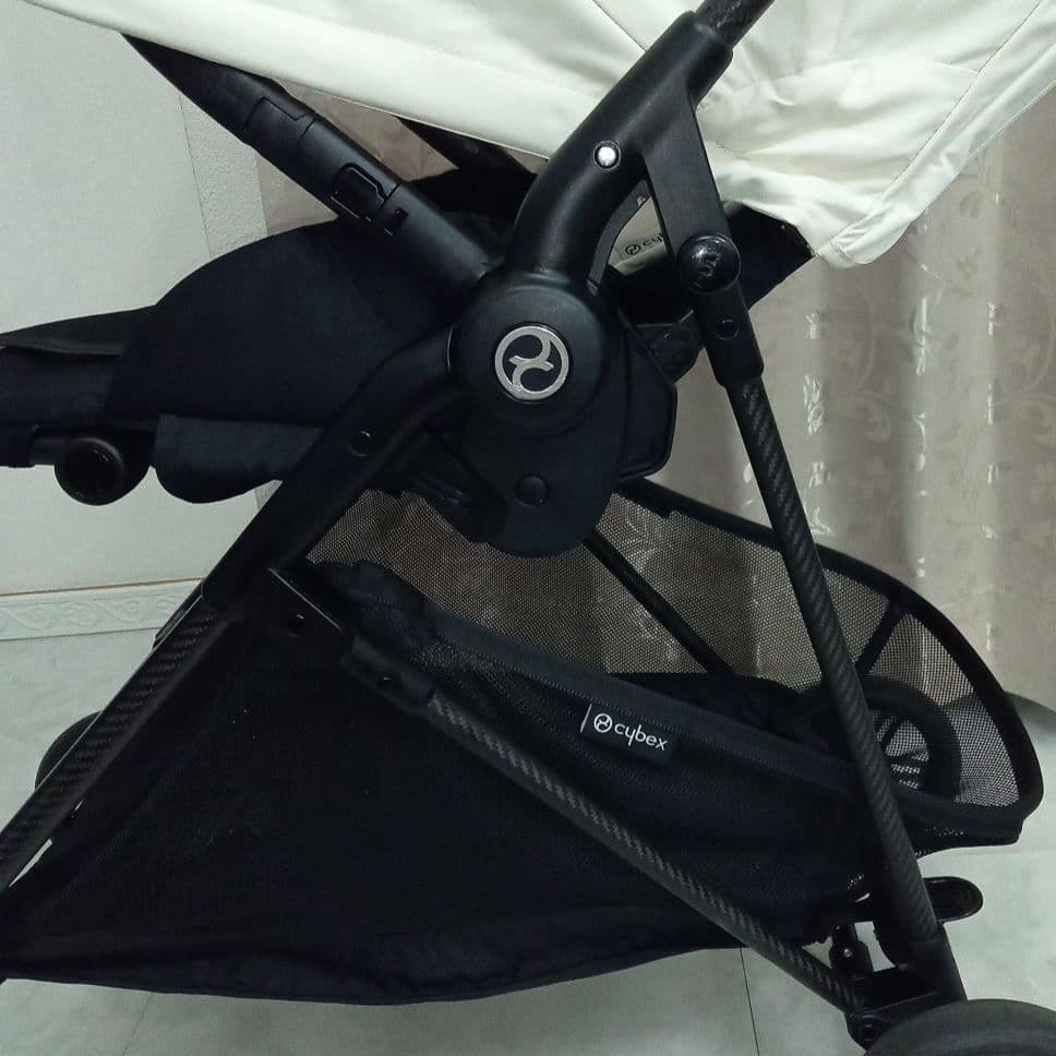 極美品♡【cybex】メリオカーボン／コットンホワイト