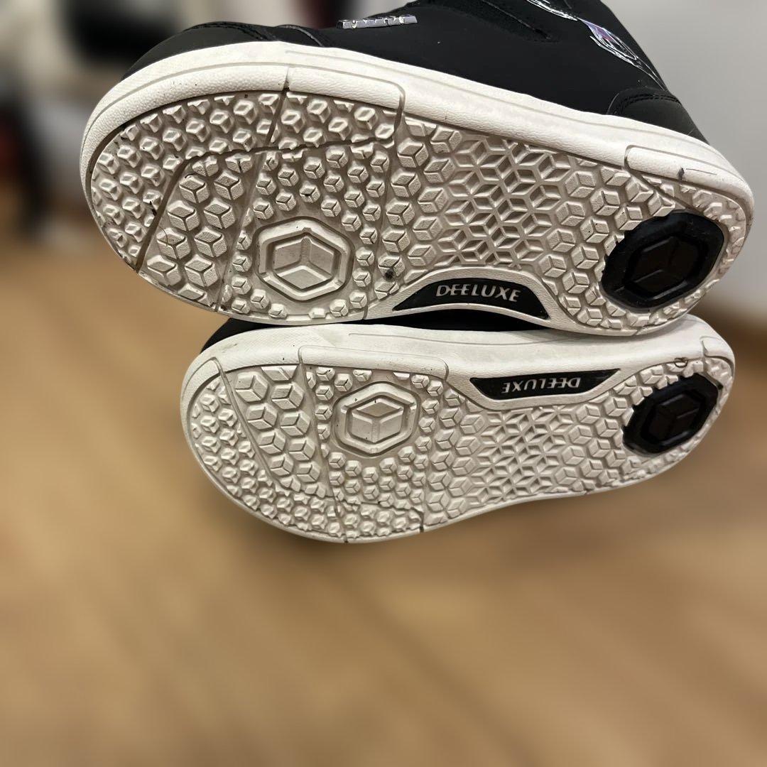 21cm子ども用 ブラック スノーボードブーツ