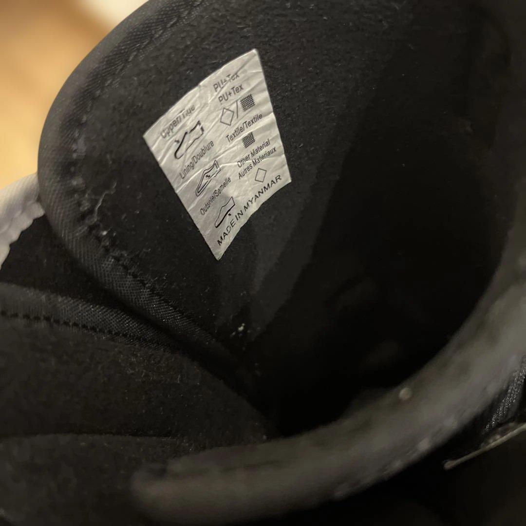 21cm子ども用 ブラック スノーボードブーツ