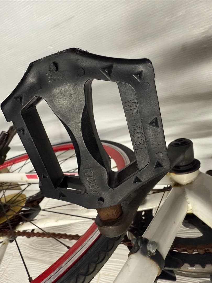 SIAFEI ロードバイク ホワイト/レッド ATX980