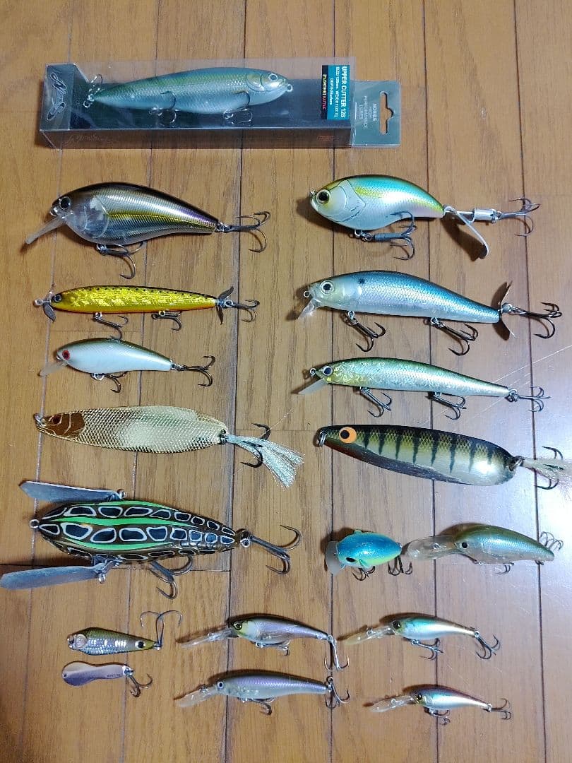 【限定値下】バス釣り引退セット　ハードルアー18個 まとめ売り　ノリーズ、デプス