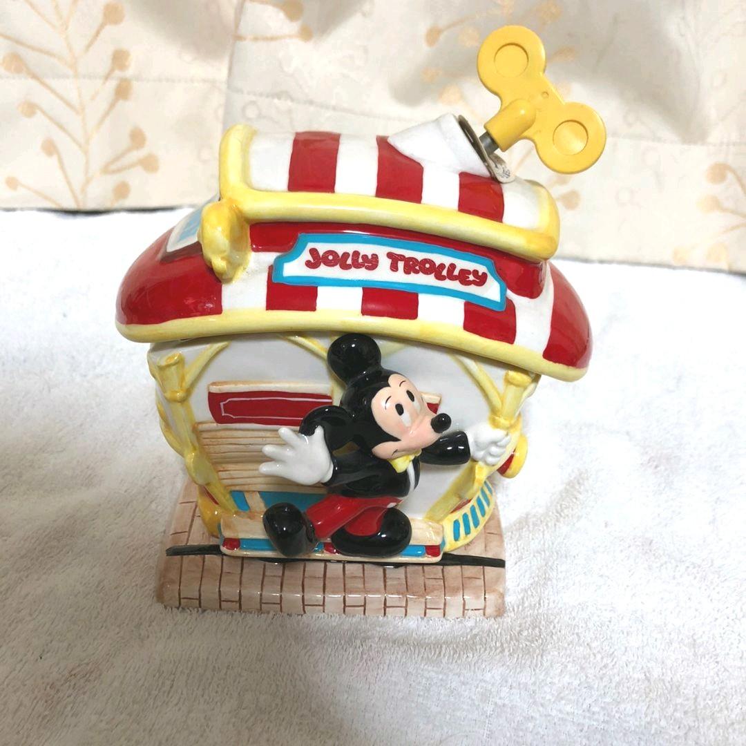 ディズニーランド　トゥーンタウン　ジョリートロリー　　オルゴール 小物入れ
