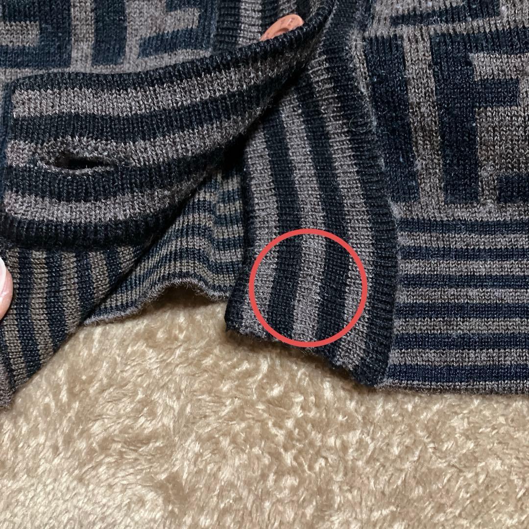 FENDI フェンディー ズッカ柄 カーディガン