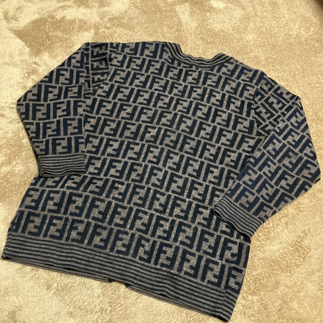 FENDI フェンディー ズッカ柄 カーディガン