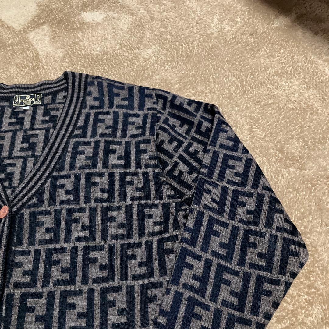 FENDI フェンディー ズッカ柄 カーディガン