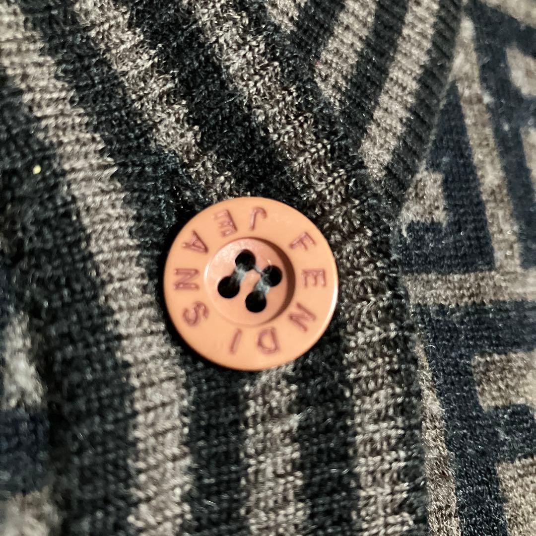 FENDI フェンディー ズッカ柄 カーディガン