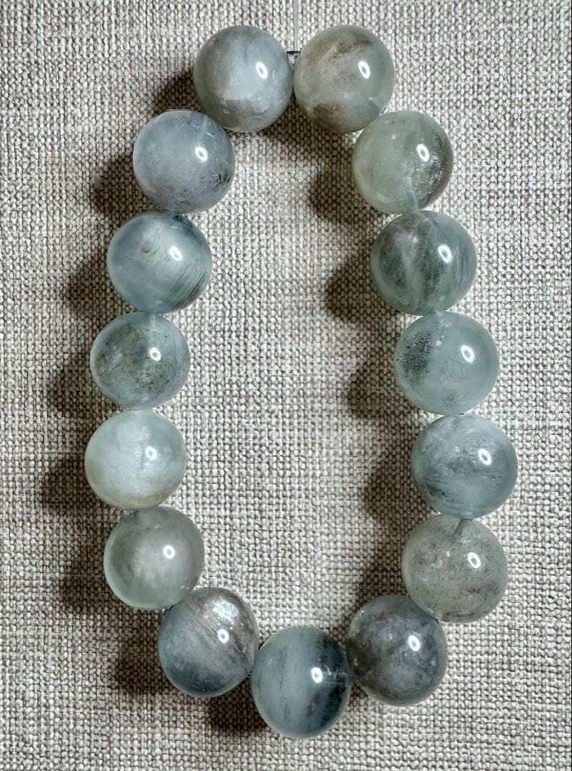 Ocean Brilliance 上質•ハイグレード アクアマリン ブレスレット